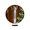 Door Step Christmas Photography Circle backdrop stand.