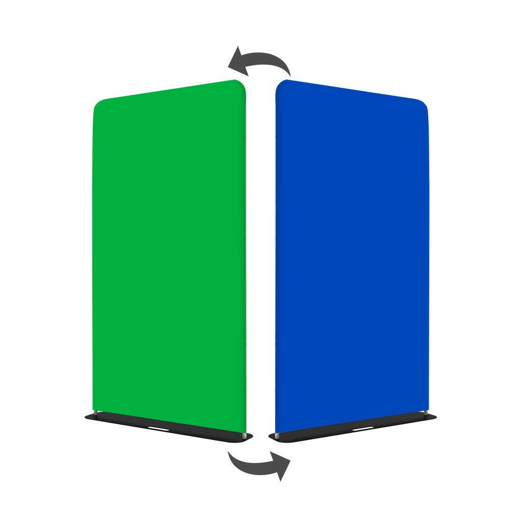 Chroma Green/Blue Backdrop for Backgrounds (Size 2m wide x 2.3m high).