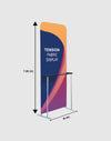 Exhibit Display stand with Shelves & TV mount.