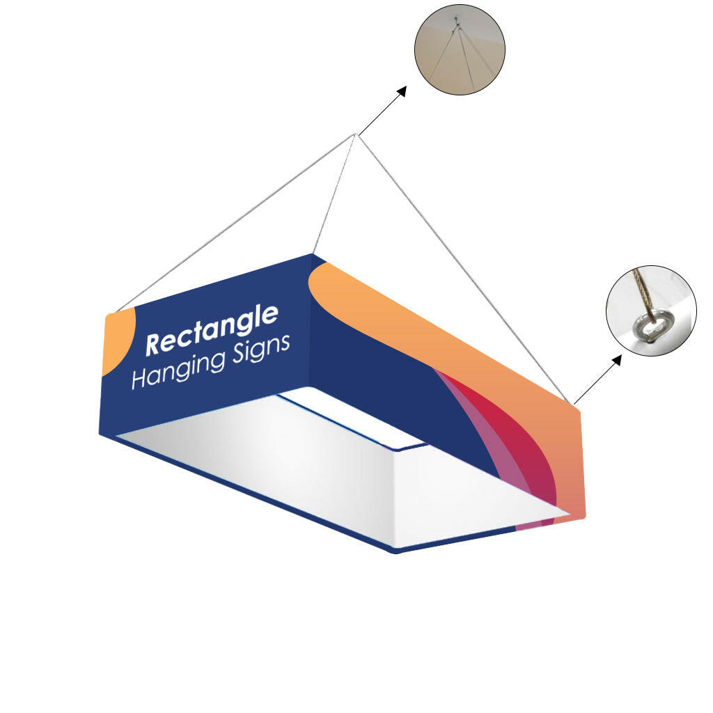 Sky Tube Rectangle Hanging Banner.