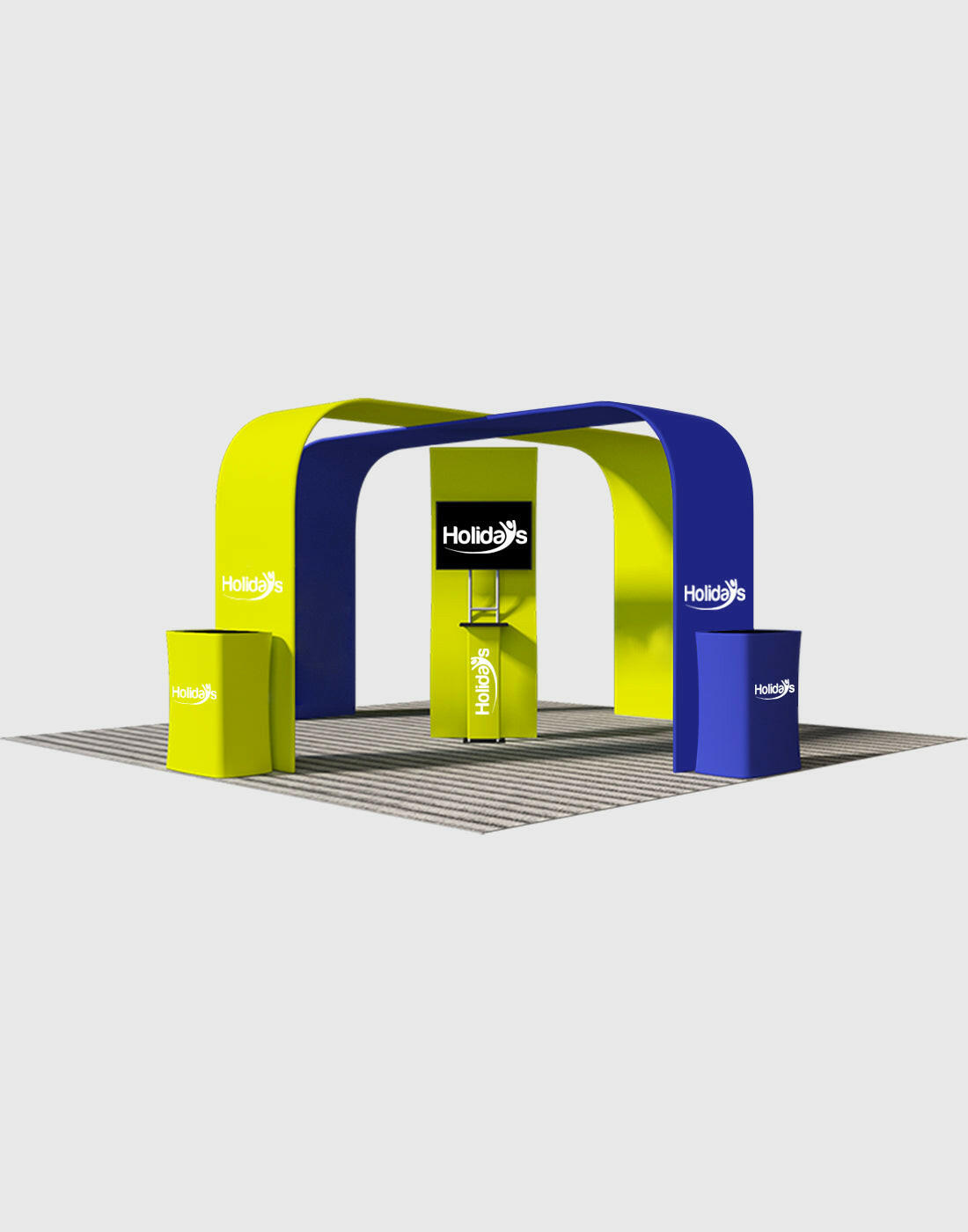 Modular Booth Kits 6m x 6m - Model 05.