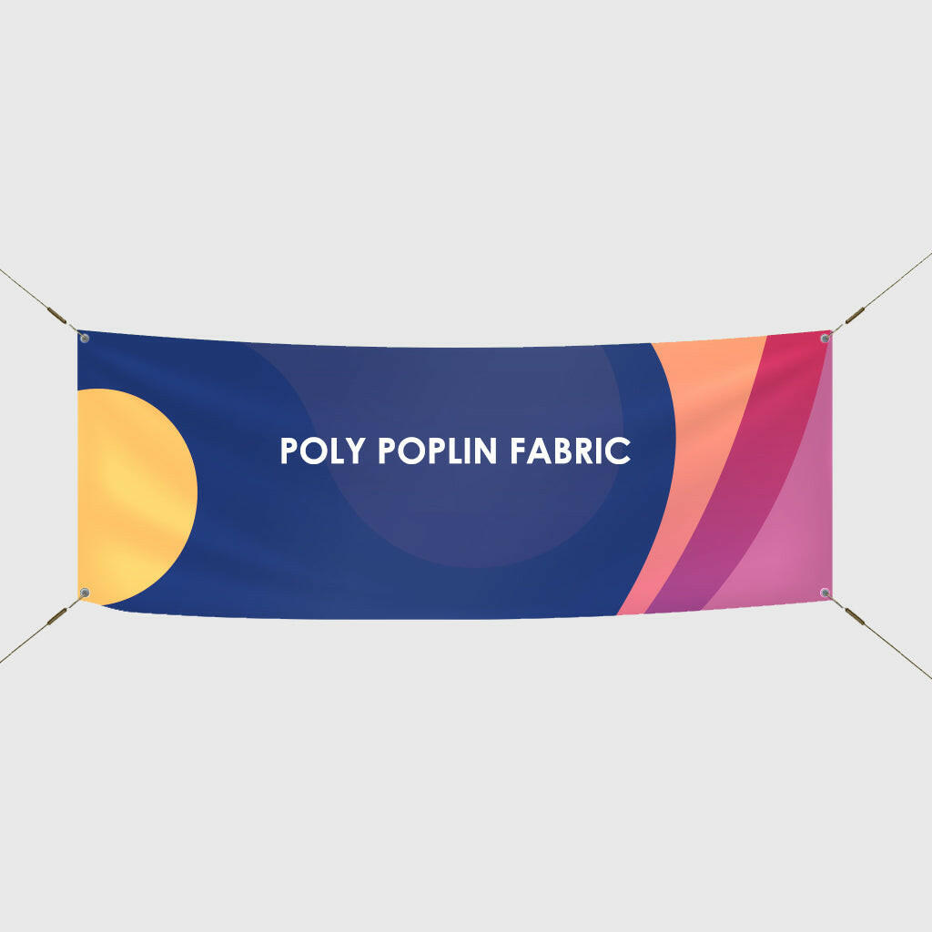 High-quality Poly Poplin Fabric Backdrop Printing for vibrant event backgrounds and professional photo shoots.