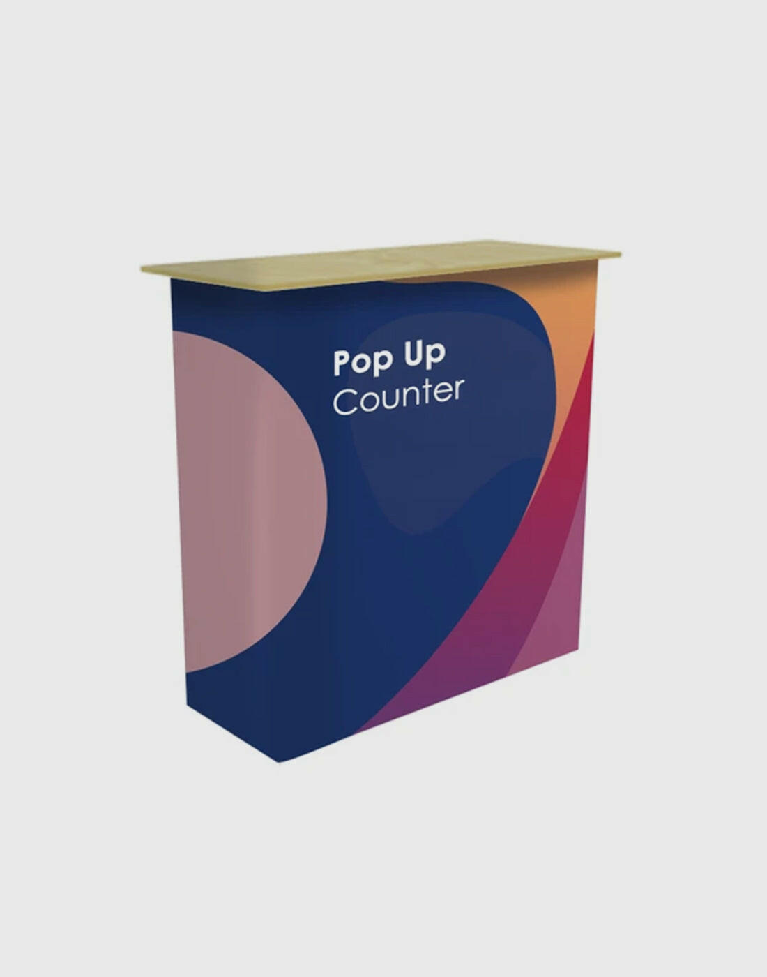 Table Pop Up Fabric Display Counter (For Podium & Booth Exhibitions).