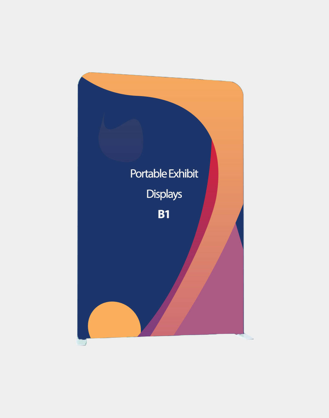 Portable Exhibit Display - H-2.3m.