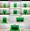 Evergreen Fashion Photo Muslin Background