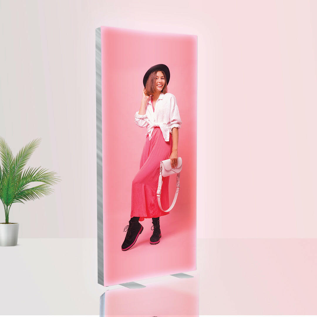 SEG Frameless Fabric LED Light Box Display - 0.8m W x  2m H.