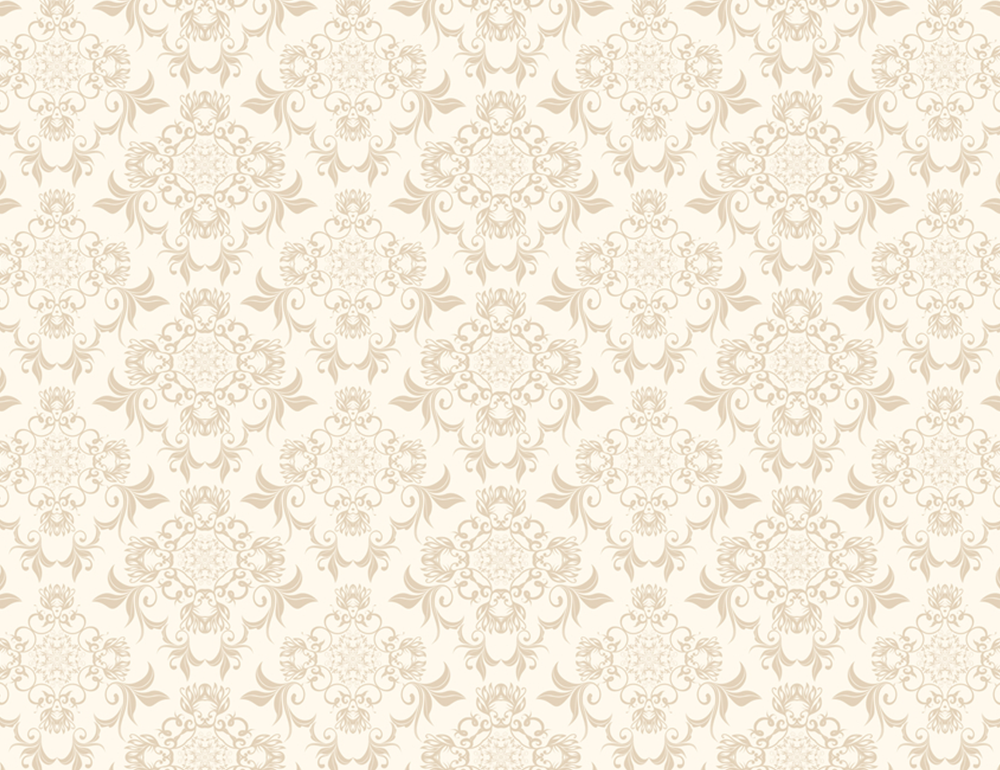 Seamless Floral Ornament Wallpaper.