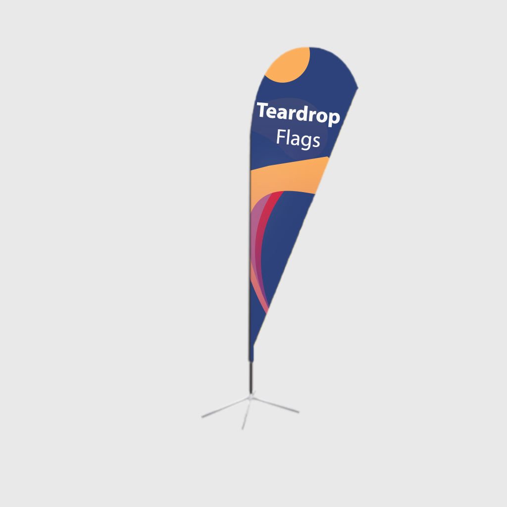 Customized Teardrop Flag Banner Printing