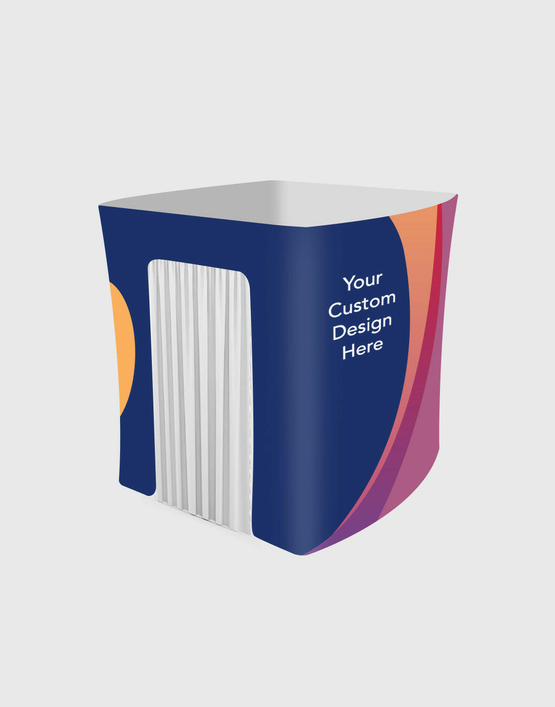 Cube Tent- Semi doorway Photobooth.