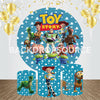 Toy Story Event Party Round Backdrop Kit.