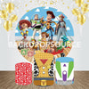 Toy Story Event Party Round Backdrop Kit.