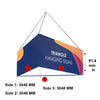 SkyTube Triangle Hanging Banner.