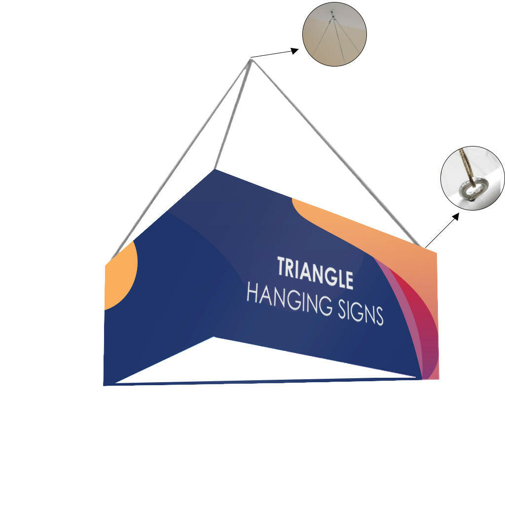 SkyTube Triangle Hanging Banner.