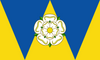West Yorkshire County Flag in TrueKolor Wrinkle Free Fabric.