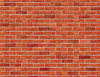 Vector Red Brick Wall Backdrop.