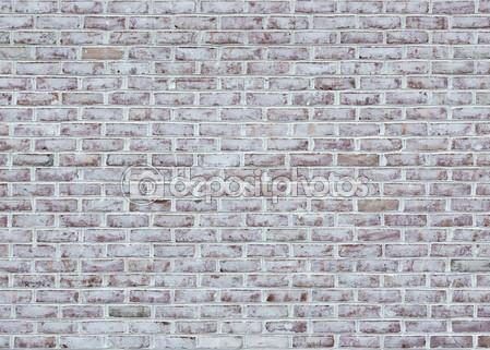 Whitewashed Brick Wall Texture Indelible Print Fabric Backdrop.