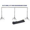 Double Wide Photography Backdrop Stand 6m Wide x 3m Tall.