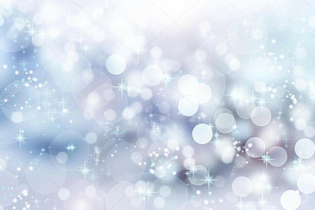 Winter Bokeh  Backdrop.