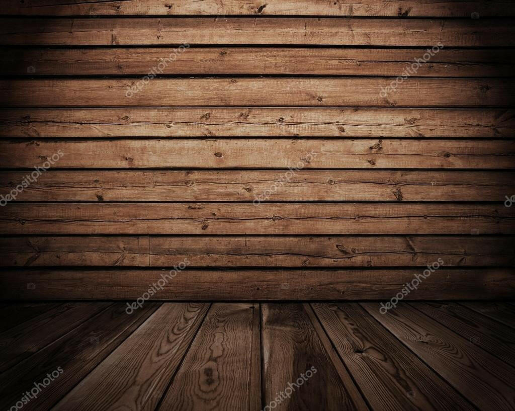 Wooden Interior  Backdrop.