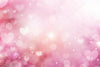 Valentine Pink Hearts Abstract Bokeh  Backdrop.