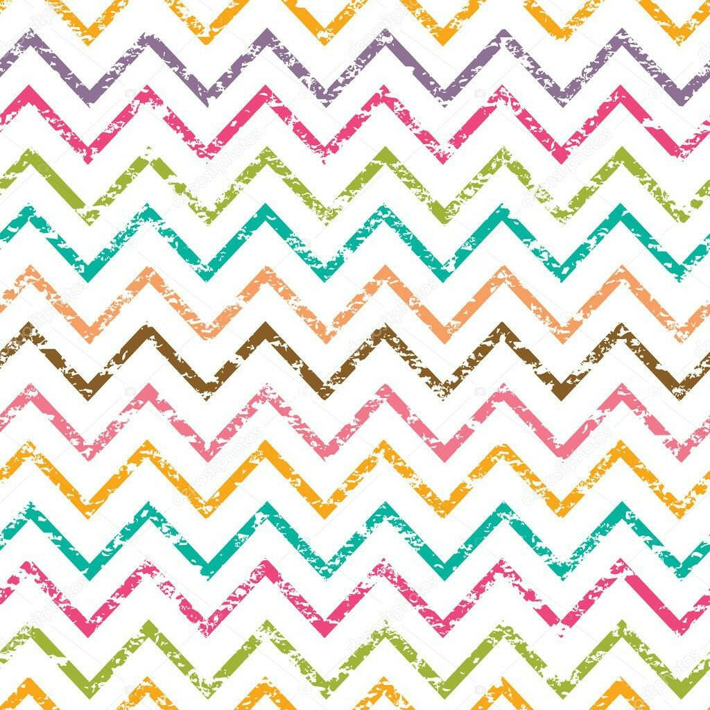 Colorful Grunge Chevron  Backdrop.