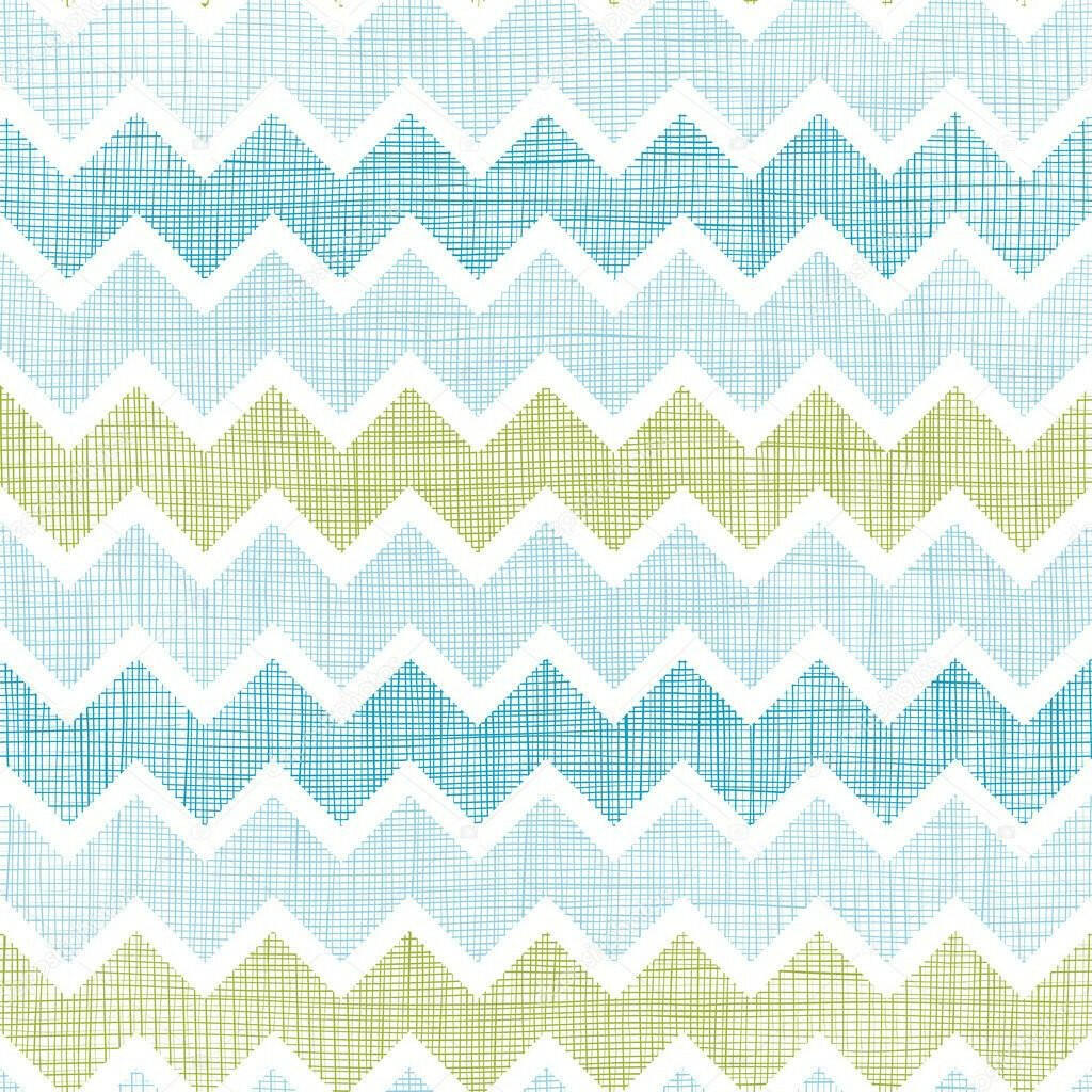 Blue and Green Chevron  Backdrop.