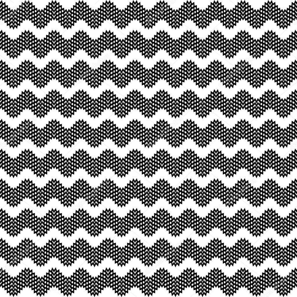 Modern Black and White Chevron  Backdrop.