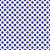 Seamless Vector Blue Polka Dots  Backdrop.