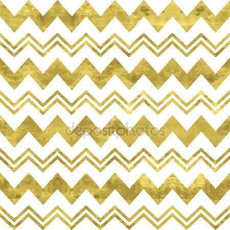 White and Gold Chevron  Backdrop.