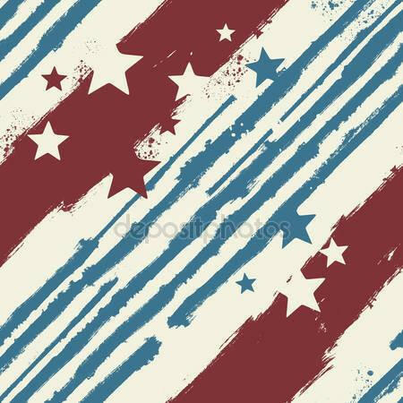 Stars and Stripe Seamless Pattern  Backdrop.