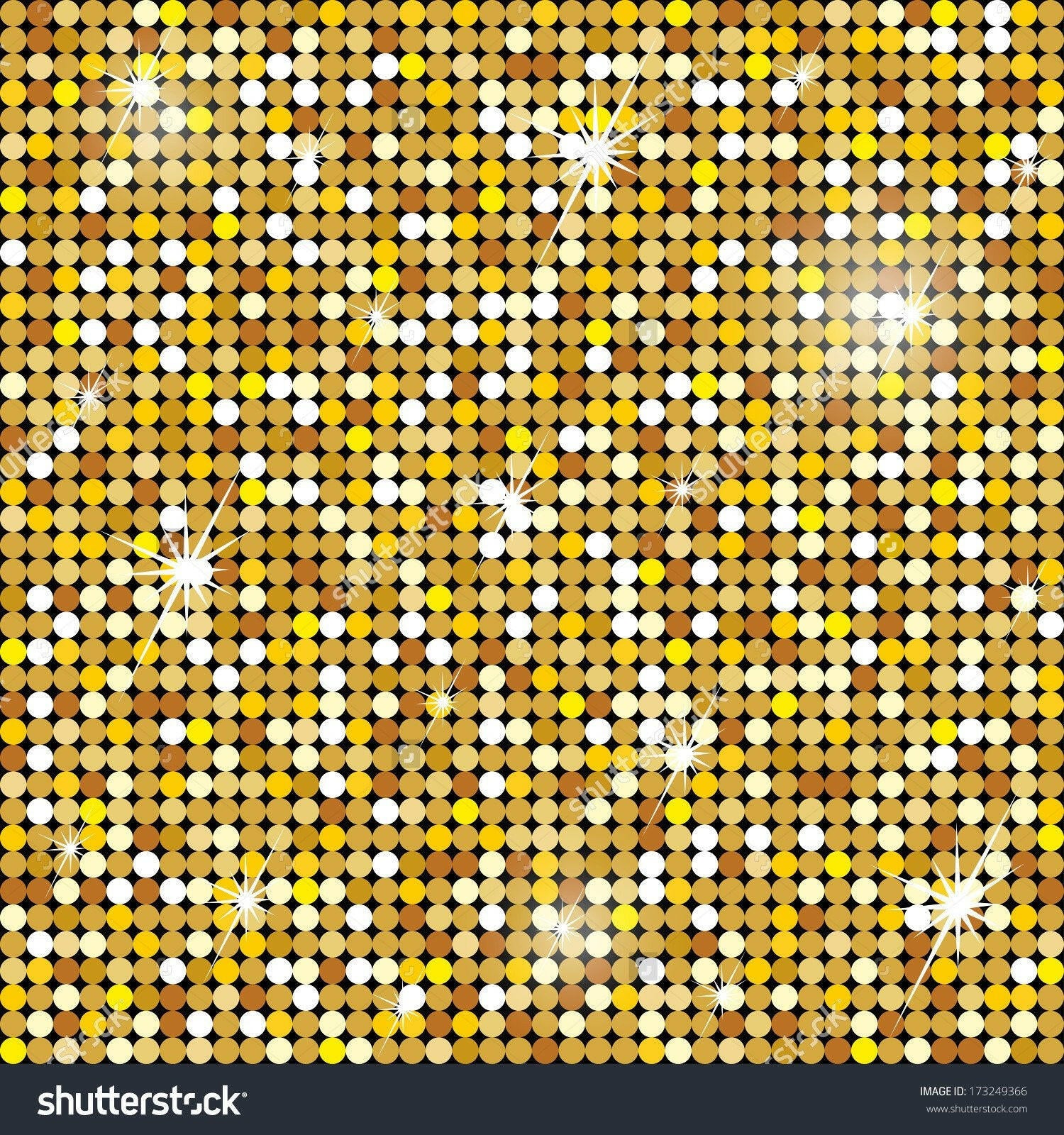 Golden Seamless Pattern  Backdrop.