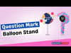 Aluminium Balloon Stand / Question Mark Balloon Stand.