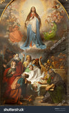 Our Ladys Assumption Brussels Print Photography Backdrop.