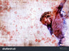 Jesus Christ On The Cross  Backdrop.