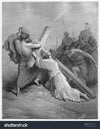Jesus Falls with the Cross  Backdrop.