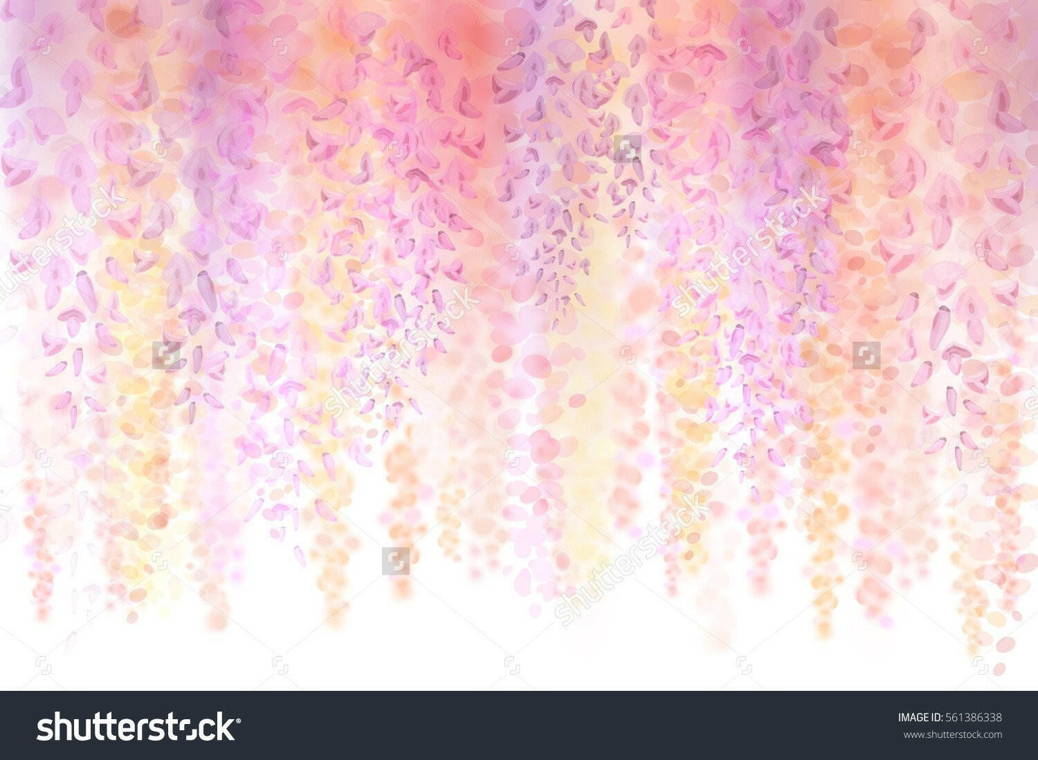 Confetti Flowers Party  Backdrop.