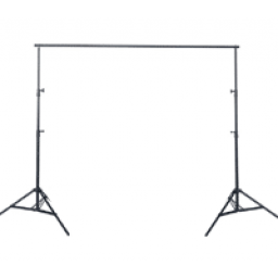 Solid black studio muslin backdrop for professional photography sessions, ideal background solution for portraits.