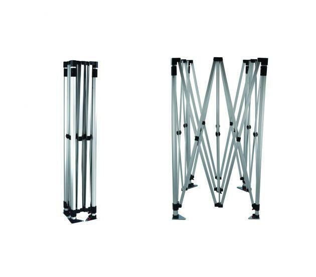 Heavy Duty Aluminum Gazebo - 4.5m W x 3m H.