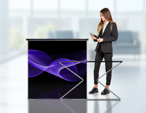 Attract More Visitors with Folding SEG Counter