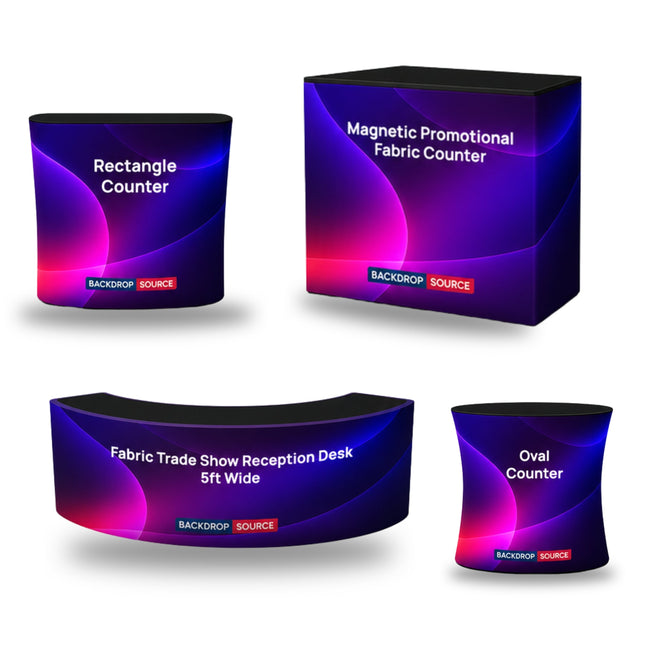 Custom Trade Show Counters & Lecterns