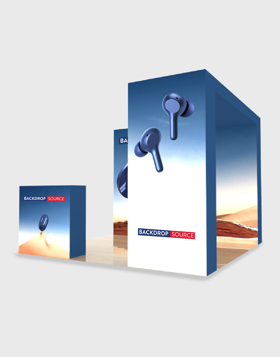 Portable Exhibit Display 3m x 3m - Model 41