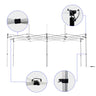 10x20 Lighted Canopy Tent
