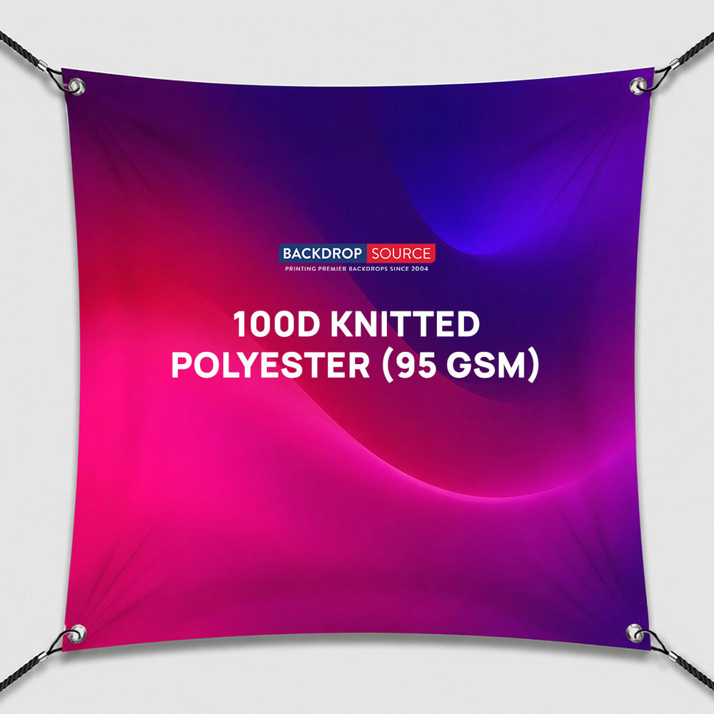 100D Knitted Polyester (95 GSM)