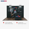3x3m Curved Popup Exhibit Pro 3-in-1 Display Kit with Illume Lights