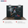 3x3m Curved Popup Exhibit Pro 3-in-1 Display Kit with Illume Lights