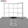 3x3m Curved Popup Exhibit Pro 3-in-1 Display Kit with Illume Lights