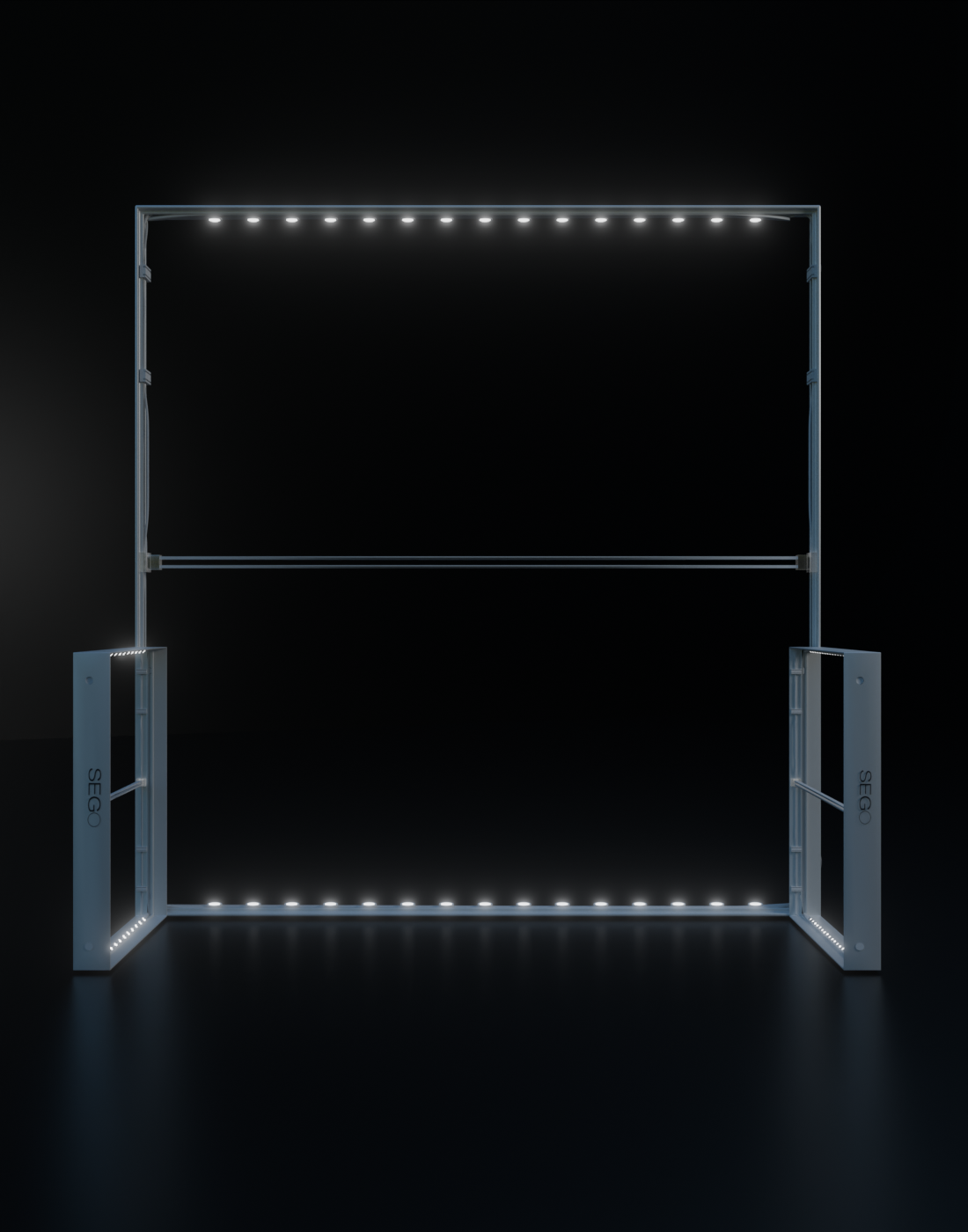 SEGO Backlit Booth 3m x 3m - Model 3