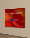 Wall-Mounted SEG Fabric display - 20mm Depth
