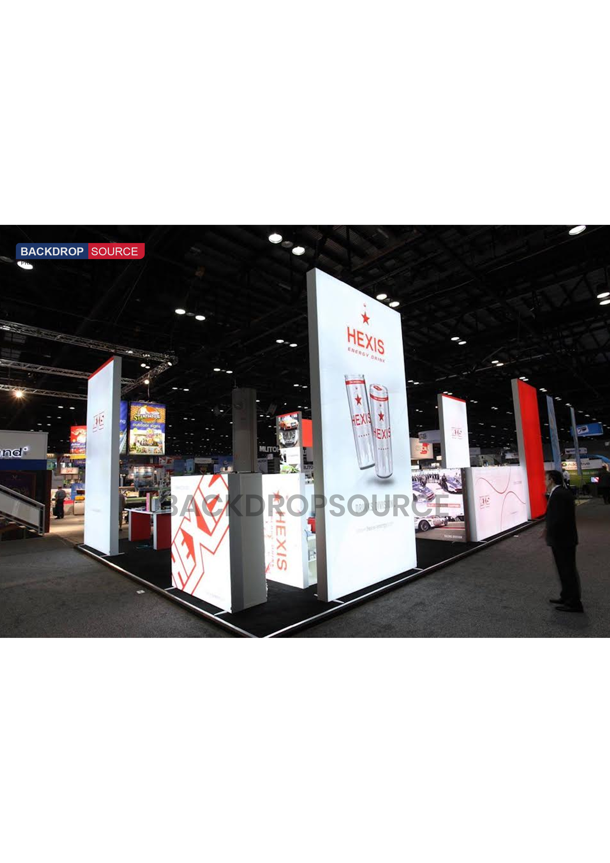 Backlit SEG Fabric Display Frame - 120mm Depth Aluminum Profile