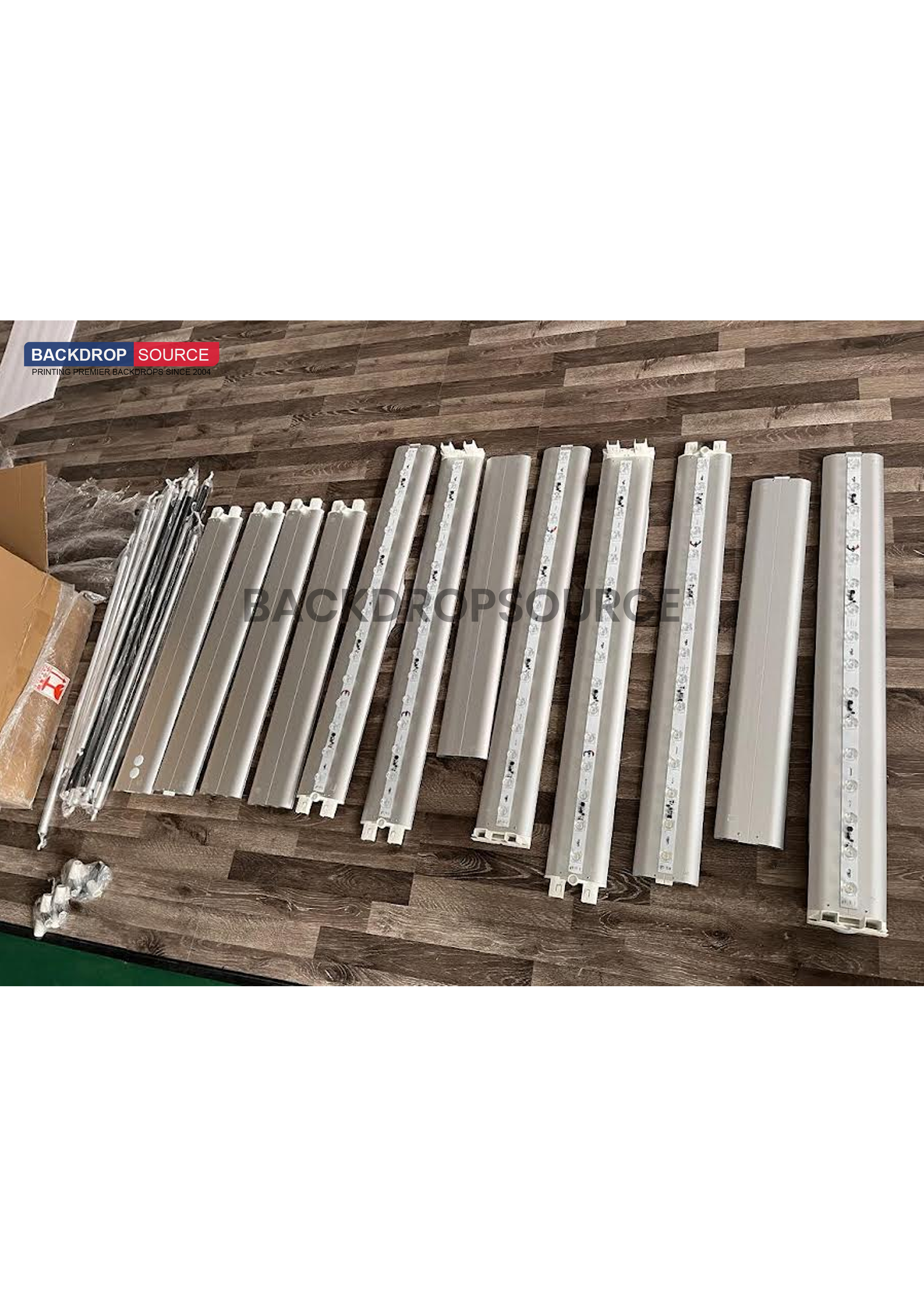 Backlit SEG Fabric Display Frame - 120mm Depth Aluminum Profile